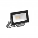 Projecteur Noir SMILE 10W - 1000Lm - 4000°K - IP65 + Détecteur