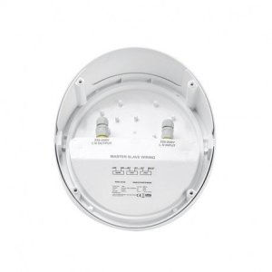 Plafonnier LED Hublot rond Asymétrique + Détecteur RF 21W 2300LM 4000K Ø345mm - Garantie 5 ans 