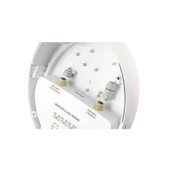 Plafonnier LED Hublot rond Asymétrique + Détecteur RF 21W 2300LM 4000K Ø345mm - Garantie 5 ans 