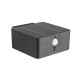 Applique Murale Noire Carrée LED Solaire 5W 3000K + Détecteur IR 