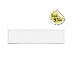 Plafonnier LED Blanc 295 x 1195 mm 28W 6000K - Garantie 5 ans 