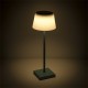 Lampe de table sur batterie Turquoise Dim 4W 3000°K 200Lm IP54