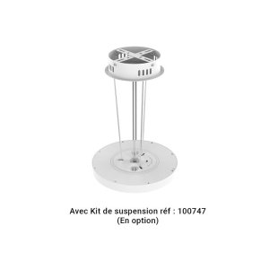 Plafonnier LED Blanc CCT 32W - Garantie 5 ans 