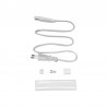 Câble alimentation + emb fin + connecteur pin male/male pour bobines 2835