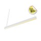 Linéaire LED réflecteur Blanc 2 CCT 24W Dimmable DALI 2 - 1200 mm - Garantie 5 ans