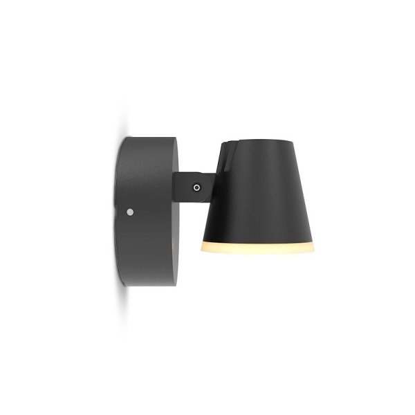 Applique Murale Orientable LED Noir 12,5W 3000K