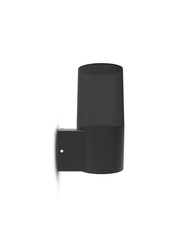 Applique Murale Cylindrique Noir E27 x1