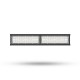 Lampe industrielle LED Intégrées Noir 100W 4000K - Garantie 5 ans