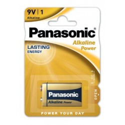 Piles 9V 6LR61 blister Panasonic