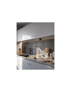 Boîte Extension Bureau Encastrée Rectangle Noir 1 prise + USB A + C 2