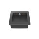 Spot encastrable LED balise 140 x 140 mm 6,5W Rectangle 3000K IP65 + Détecteur IR 