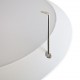 LED Hublot Ø300mm Asymétrique Blanc + Détecteur RF préavis d'extinction 20W CCT IP65