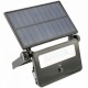 Projecteur Extérieur LED Solaire Noir 10W 6400K IP65 + Détecteur RF