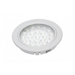 Spot LED Pour Meuble Blanc 12V 1,7W 3000°K + Câble 2m