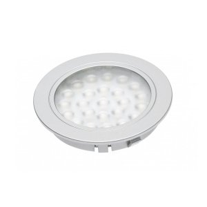 Spot LED Pour Meuble Blanc 12V 1,7W 3000°K + Câble 2m