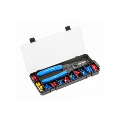 Pince à dénuder et à sertir + Connecteurs 86 pcs