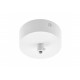 Patère Ronde Pour Suspension Blanche + Câble 80x28 mm