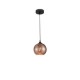 Suspension Verre + Métal E27x1 NOVALUCE BLAZE