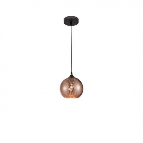 Suspension Verre + Métal E27x1 NOVALUCE BLAZE