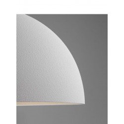 Suspension Blanche E27x1 ø50 NOVALUCE LEFKO