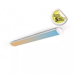 Linéaire LED salle de classe multi-puissance CCT - 1500 mm - Garantie 5 ans