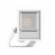 Projecteur LED Blanc - Plat - 10 WATT, 3000K°, IP65 sans câble 5Ans