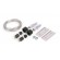 Suspension 1500mm Noir (x2)