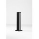 Potelet 9W 3000°K IP54 400mm Noir NOVALUCE SASSO