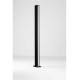 Potelet 22W 3000°K IP54 1200mm Noir NOVALUCE SASSO