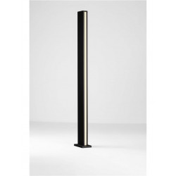 Potelet 22W 3000°K IP54 1200mm Noir NOVALUCE SASSO