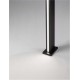 Potelet 22W 3000°K IP54 1200mm Noir NOVALUCE SASSO