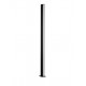 Potelet 22W 3000°K IP54 1700mm Noir NOVALUCE SASSO