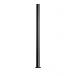 Potelet 22W 3000°K IP54 1700mm Noir NOVALUCE SASSO