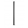Potelet 22W 3000°K IP54 1700mm Noir NOVALUCE SASSO