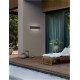 Applique Murale Noir Pierre 11W 3000°K IP65 NOVALUCE LUNA