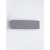 Applique Murale Noir Pierre 11W 3000°K IP65 NOVALUCE LUNA