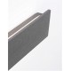 Applique Murale Noir Pierre 11W 3000°K IP65 NOVALUCE LUNA