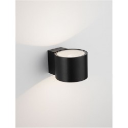 Applique Murale Noir 13W 3000°K IP54 Haut/Bas NOVALUCE BETA