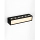 Applique Murale Noir 18W 3000°K IP65 NOVALUCE INGA