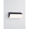 Applique Murale Noir 20W 3000°K IP65 NOVALUCE STYLE