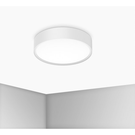 Plafonnier LED Blanc 24W Ø400mm 3000/4000/6500K - 2700Lm - IP20
