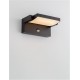 Applique murale Orientable LED 10W Détecteur - Noir - 3000°K - IP54