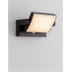 Applique murale Orientable LED 10W Détecteur - Noir - 3000°K - IP54