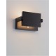 Applique murale Orientable LED 10W Détecteur - Noir - 3000°K - IP54