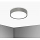 Plafonnier LED Gris 24W Ø400mm 3000/4000/6500K - 2700Lm - IP20