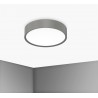 Plafonnier LED Gris 24W Ø400mm 3000/4000/6500K - 2700Lm - IP20