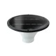 Tête d'applique solaire 2W - Noir - IP65