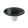 Tête d'applique ou potelet solaire 2W - Noir - IP65