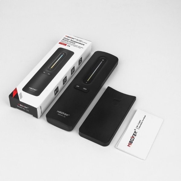 Télécommande DIM +CCT 1 Zone Noire