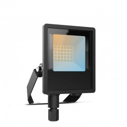Projecteur LED Noir sans câble - 10W CCT IP65